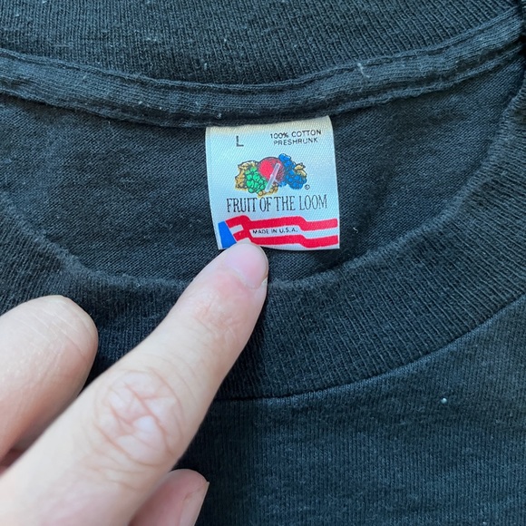 Vintage Chevy Thunder Single Stitch Fruit of the Loom Shirt Size L - Picture 3 of 5